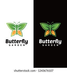 nature butterfly logo