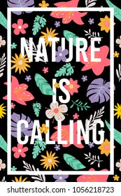 nature is calling banner