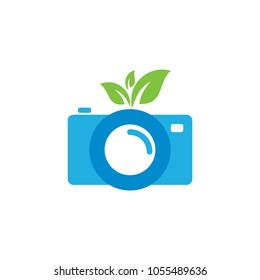 Nature Camera Logo Icon Design