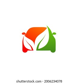 Nature Car logo vector template, Creative Car logo design concepts