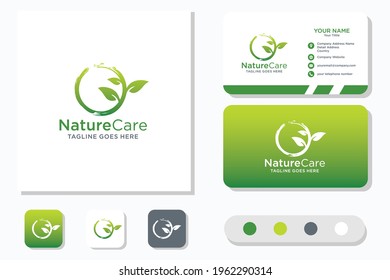Nature Care Logo Design and Business Card