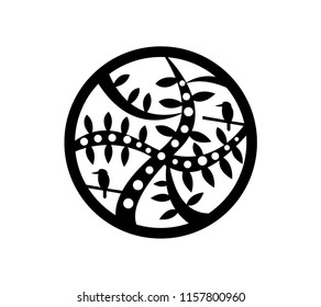 Nature circled design