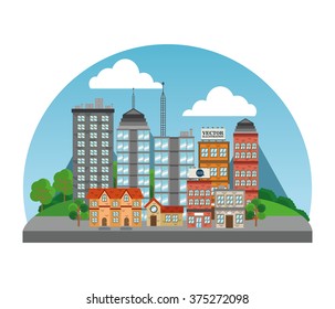 Nature city design 