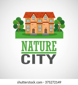 Nature city design 