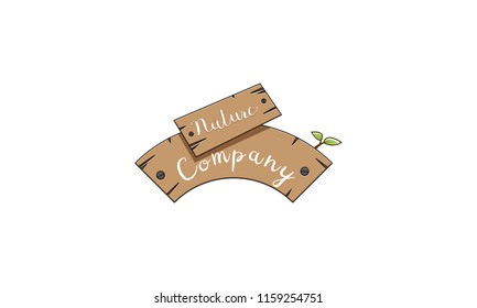 Nature Company vector logo image white background