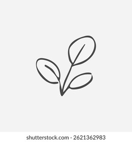 Nature concept. High quality nature themed elements collection. Editable strokes. Premium linear symbols for websites, flyers, banners, online stores and companies.