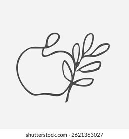 Nature concept. High quality nature themed elements collection. Editable strokes. Premium linear symbols for websites, flyers, banners, online stores and companies.