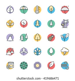 Nature Cool Vector Icons 1