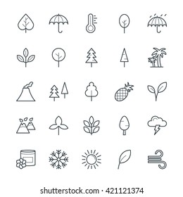 Nature Cool Vector Icons 1