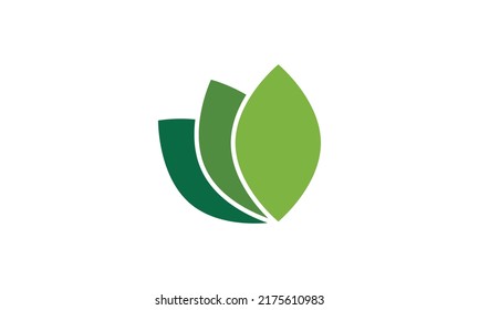 Nature creative symbol organic concept. Bio herbal health care abstract business eco logo. Fresh food, circle package, beauty flora, pharmacy icon. Corporate identity logotype, company graphic design