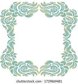 Fondo decorativo de la naturaleza. Ilustración del vector