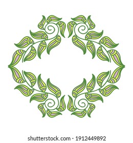 Nature decorative background. Vector illustration