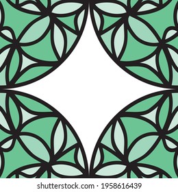 Nature decorative background. Vector illustration