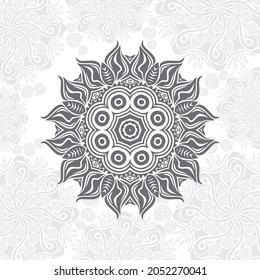 Nature decorative background. Vector illustration