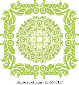 Nature decorative background. Vector illustration