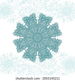 Nature decorative background. Vector illustration