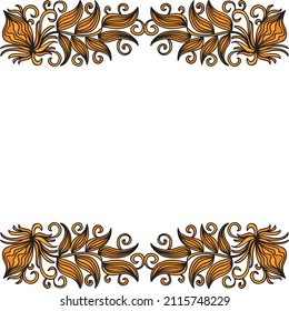 Nature decorative background. Vector illustration