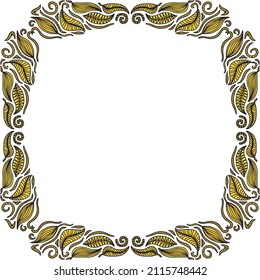 Fondo decorativo de la naturaleza. Ilustración del vector