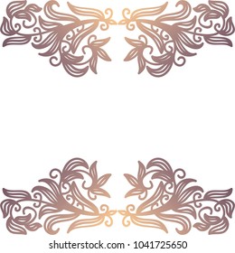 Nature decorative element. Vector illustration