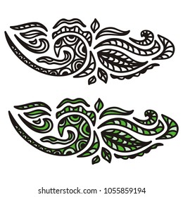Nature decorative element. Vector illustration