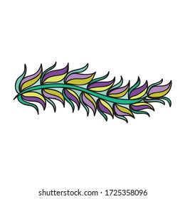 Nature decorative element. Vector illustration