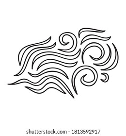 Nature decorative element. Vector illustration