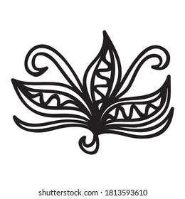 Nature decorative element. Vector illustration