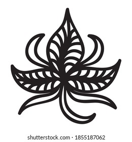 Nature decorative element. Vector illustration