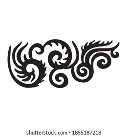 Nature decorative element. Vector illustration