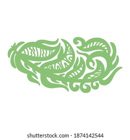 Nature decorative element. Vector illustration