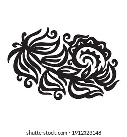 Nature decorative element. Vector illustration
