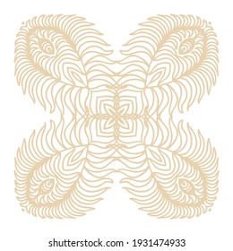 Nature decorative element. Vector illustration