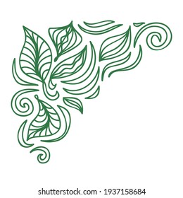 Nature decorative element. Vector illustration