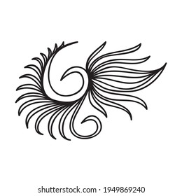 Nature decorative element. Vector illustration