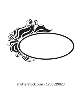 Nature decorative element. Vector illustration