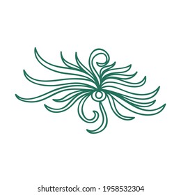 Nature decorative element. Vector illustration