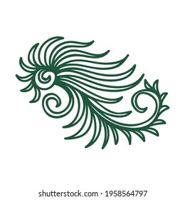 Nature decorative element. Vector illustration