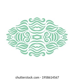 Nature decorative element. Vector illustration