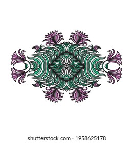 Nature decorative element. Vector illustration
