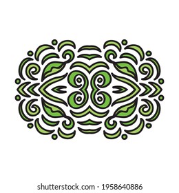 Nature decorative element. Vector illustration