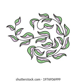Nature decorative element. Vector illustration