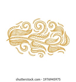 Nature decorative element. Vector illustration