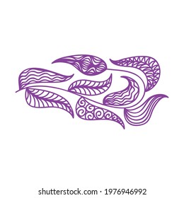 Nature decorative element. Vector illustration