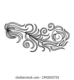Nature decorative element. Vector illustration