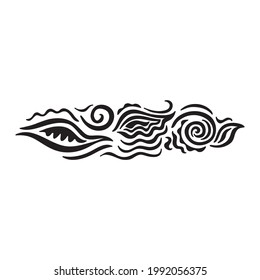 Nature decorative element. Vector illustration