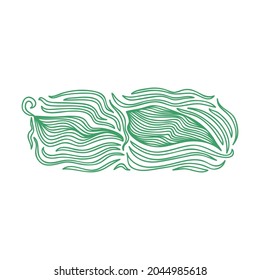 Nature decorative element. Vector illustration