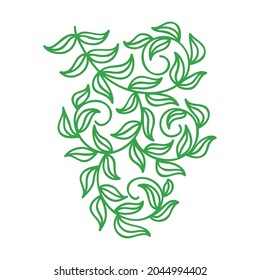 Nature decorative element. Vector illustration