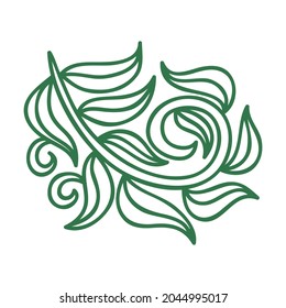 Nature decorative element. Vector illustration