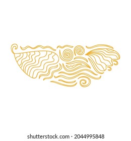 Nature decorative element. Vector illustration
