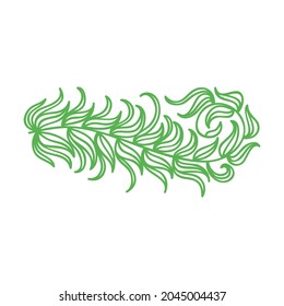 Nature decorative element. Vector illustration